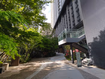 春日駅文京ガーデン ザ・ウエストの休憩場所その1