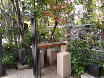 春日駅文京ガーデン ザ・ウエストの休憩場所その3