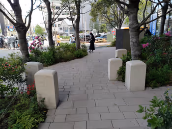 春日駅文京ガーデン ザ・サウス付近の休憩場所その2