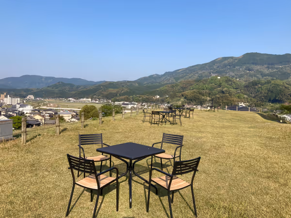 大洲城の櫓前の写真2