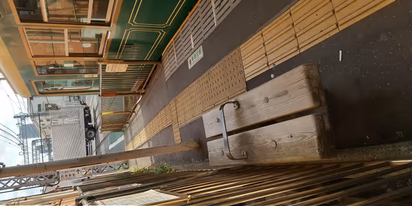 Photo of Shinkōshinzuka Station | Platform of the Shinkōshinzuka Station | on the Tokyo Tram | Rest Spot 1