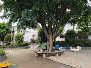 東十條站中十條一丁目兒童遊園的休息場所其三