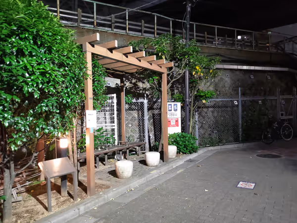 駅前高架付近の写真1