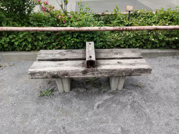 히가시주조역 나카주조 공원의 휴식 장소 그 4