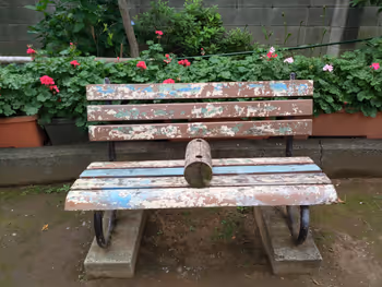 고엔지역 마바시키타 공원의 휴식 장소 그 3