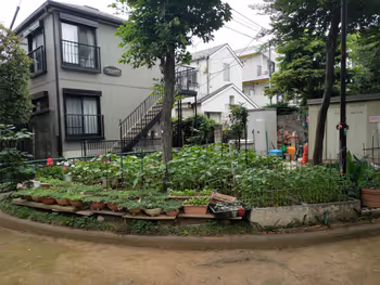 고엔지역 마바시키타 공원의 휴식 장소 그 4