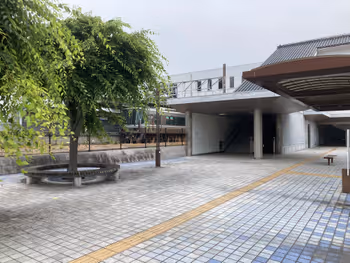 Photo of Banshu-Ako Station | North Exit (East Side) Stairs/Escalator Near | Rest Spot 2