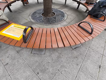 Rest area in front of Koenji Station South Exit, part 2