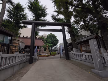 Rest area at Koenji Station Hikawa Shrine and Kisho Shrine No. 1