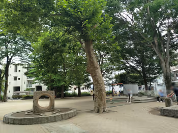 高円寺駅高円寺中央公園の休憩場所その2