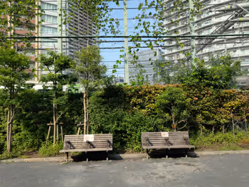 고탄다역 오사키 5초메 유원 휴식 장소 5