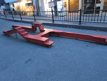 渋谷駅キャットストリート 5丁目付近の休憩場所その4