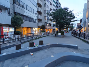 渋谷駅キャットストリート 5丁目付近の休憩場所その2