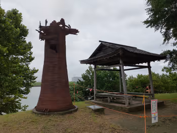 志茂站中之岛 荒川赤水门绿地的休憩场所其5