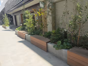 笹塚站笹塚露台的休息场所4