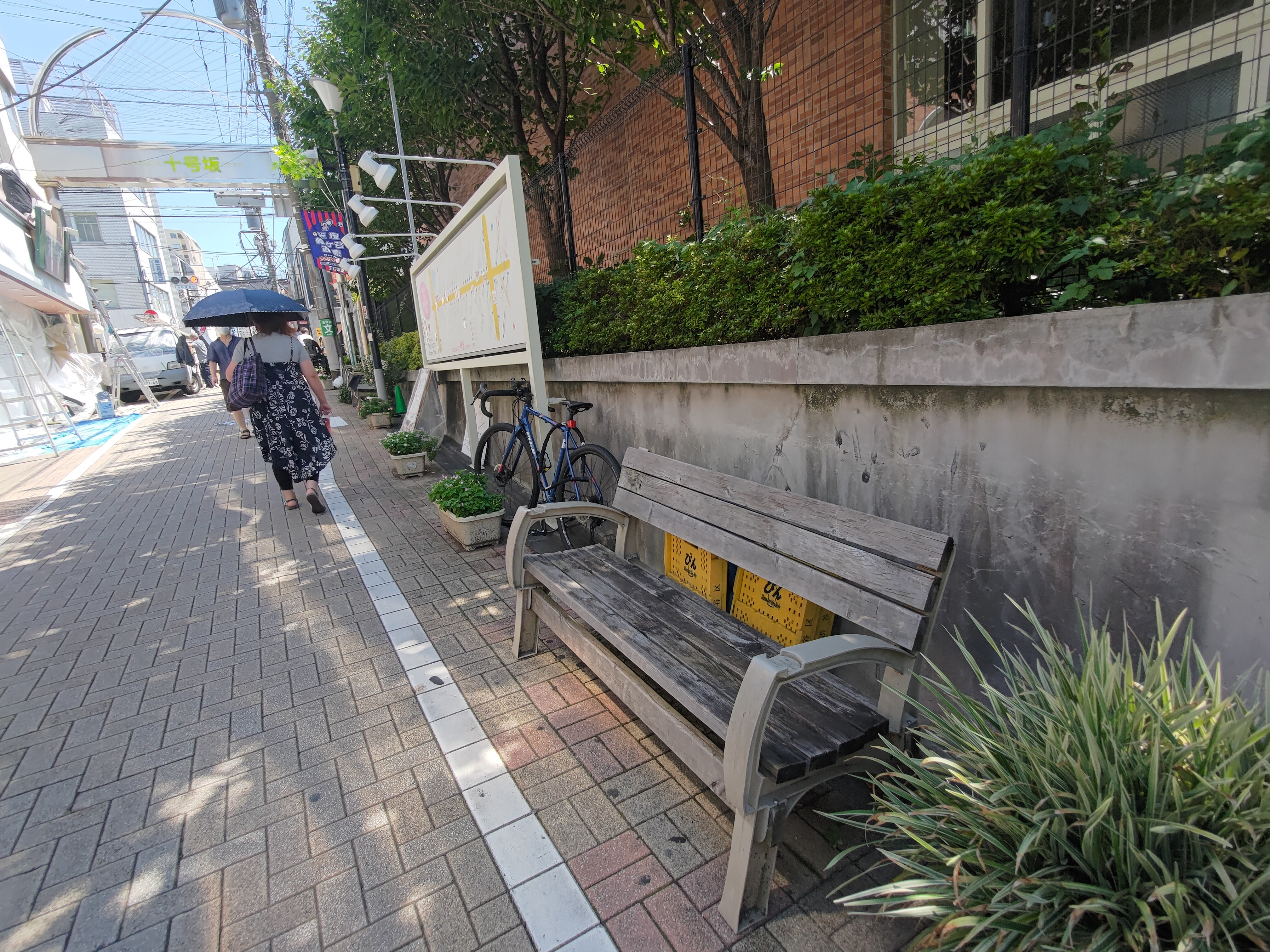 Photo of Sasazuka Station | 10th Street, next to Fujimioka Junior and Senior High School | Rest Spot 1