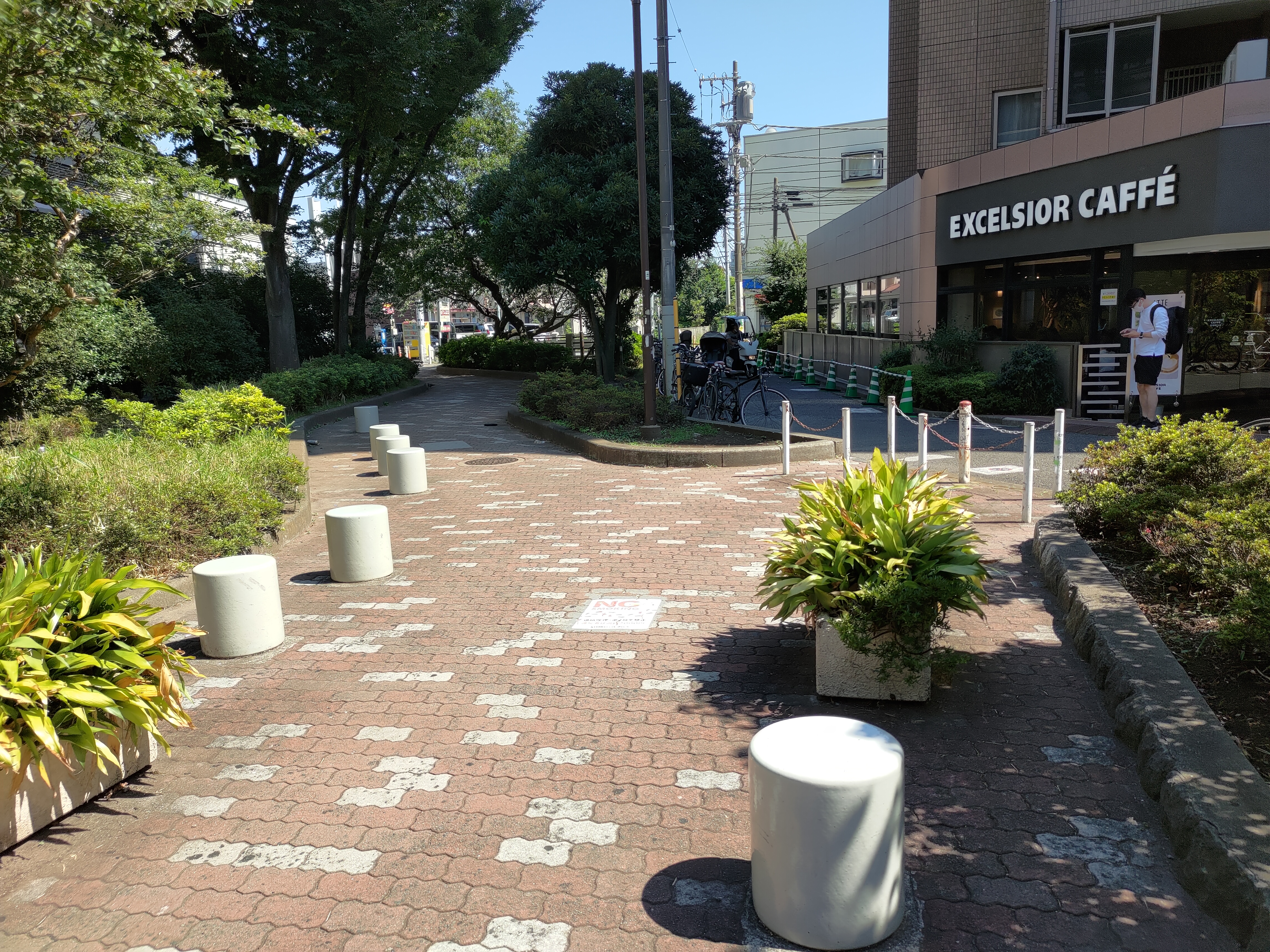 Photo of Sasazuka Station | South Exit Station | Front Tamagawa Josui Second Greenway | Rest Spot 1