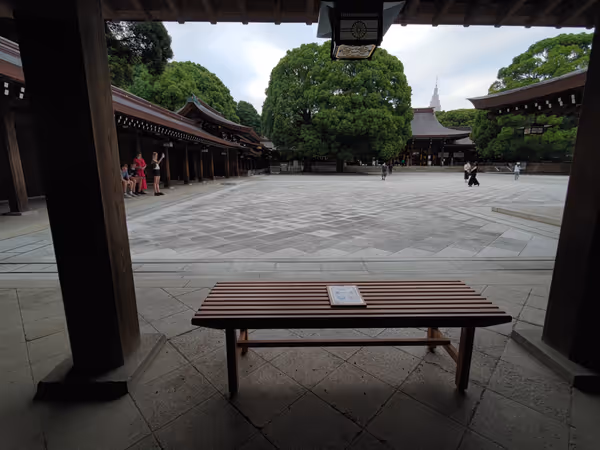 Photo de 明治神宮 外拝殿付近 3