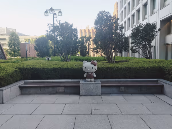 ハローキティ像周辺の写真2