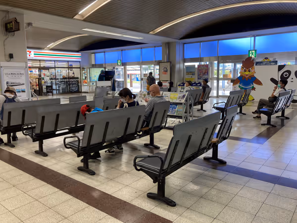 Photo of Kojima Station | West Exit Near | Rest Spot 1