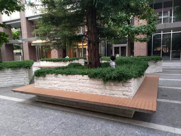 Photo of Gotanda Station | East Gotanda Square Front | Rest Spot 2