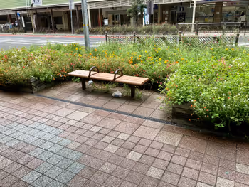 Photo of Sanyo Akashi Station | Akashi Ginza Fish Market Entrance Near | Rest Spot 2