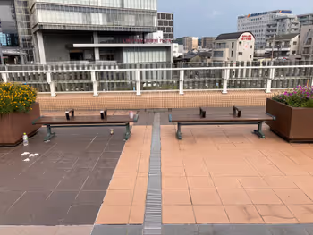 Photo of Okayama Station | East-West Link Passage, West Exit 2nd Floor Near Plaza | Rest Spot 3