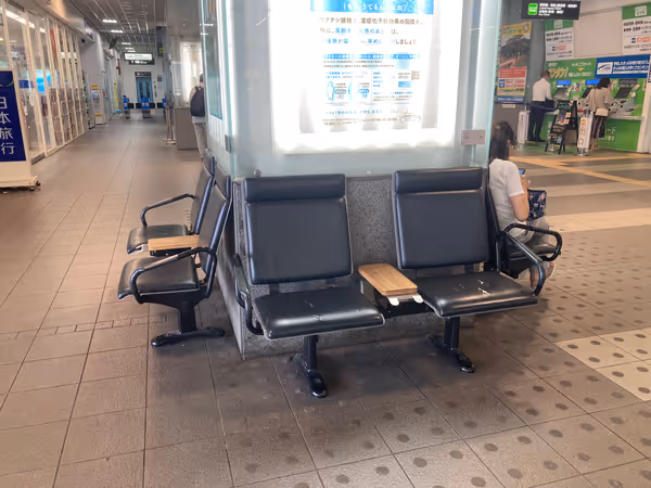 改札口前の写真2