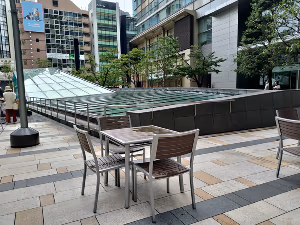 Photo of Roppongi Station | Tokyo Midtown Canopy Square Near | Rest Spot 1