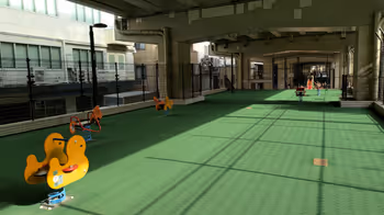 護国寺駅音羽児童遊園 関口三丁目付近の休憩場所その4