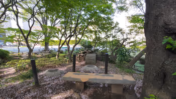 护国寺站关口台公园的休息场所4