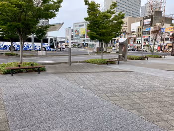 Photo of Okayama Station | Okayama Station | West Exit Plaza | Rest Spot 2