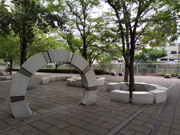 Photo of Ōsaki Station | Art Village Front, Along the Meguro River | Rest Spot 1