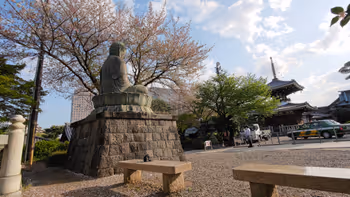 護国寺駅護国寺 境内の休憩場所その2