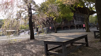 護国寺駅護国寺 境内の休憩場所その3