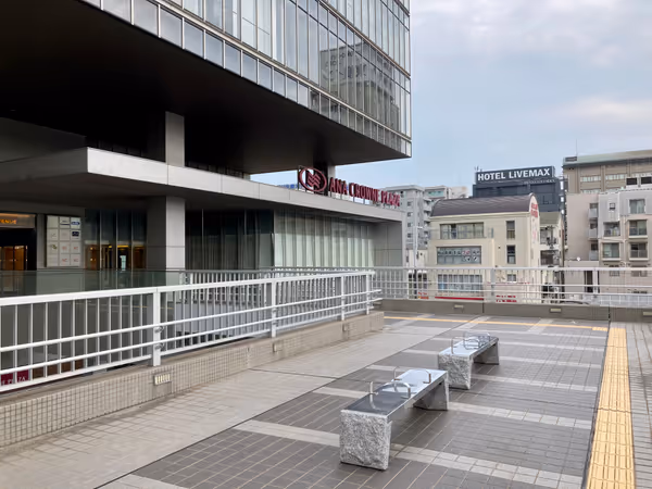 Photo of Okayama Station | Passageway (2nd Floor) between ANA Crowne Plaza Hotel Okayama and NHK Okayama Broadcasting Station | Rest Spot 2