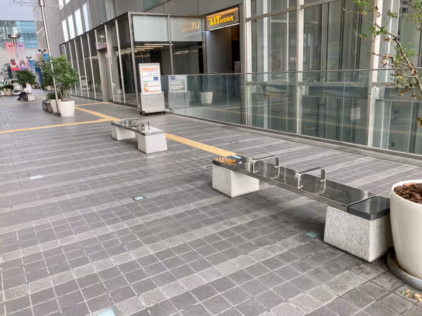 Photo of Okayama Station | Passageway (2nd Floor) between ANA Crowne Plaza Hotel Okayama and NHK Okayama Broadcasting Station | Rest Spot 3