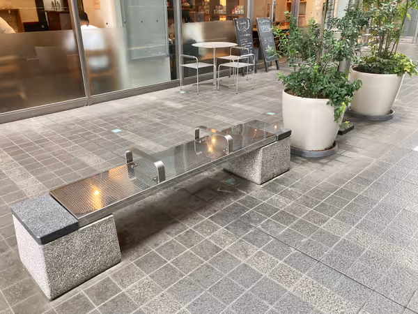 Photo of Okayama Station | Okayama Convention Center Building Front Passageway (2nd Floor) | Rest Spot 3