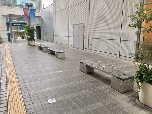 Photo of Okayama Station | Okayama Convention Center Building Front Passageway (2nd Floor) | Rest Spot 1