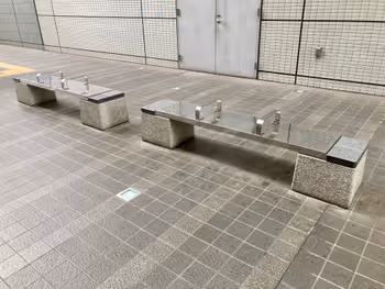 Photo of Okayama Station | Okayama Convention Center Building Front Passageway (2nd Floor) | Rest Spot 2