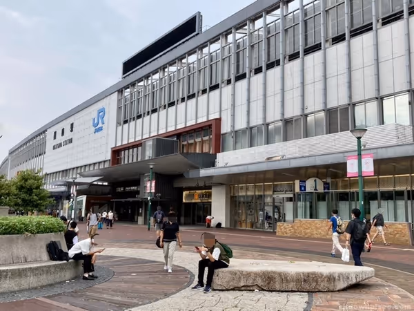 Photo of Okayama Station | East Exit: Momotaro Statue & Station | Fountain Near | Rest Spot 4