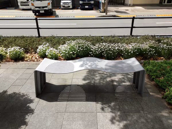 オーバルコート周辺 目黒川側の写真2