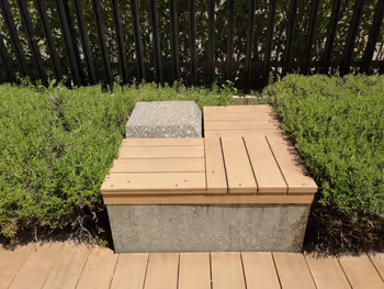 오사키역 파크시티 오사키 공개 공지의 휴식 장소 그 3