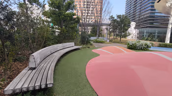 虎ノ門ヒルズ駅虎ノ門ヒルズ マウンテンの休憩場所その4