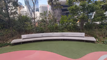 虎ノ門ヒルズ駅虎ノ門ヒルズ マウンテンの休憩場所その2