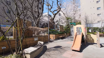 御成門站鹽釜公園的休憩場所其2