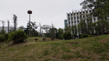 Rest area in Toyama Park, Takadanobaba Station, Part 7