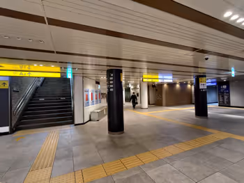 澀谷車站澀谷地下通道綜合諮詢處的休息場所其1