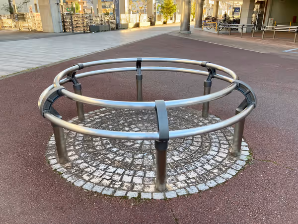 北口 ロータリー(高架下駐輪場付近)の写真2