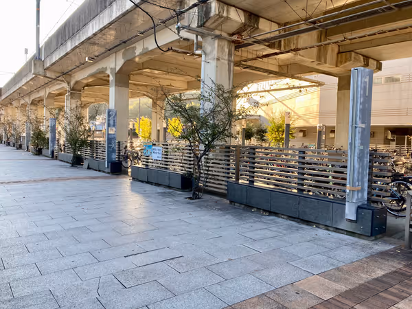 Photo of Higashi-Maizuru Station | Elevated Bicycle Parking (South Side) | Rest Spot 1